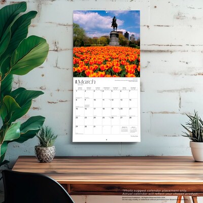 2026 BrownTrout The Bay State Massachusetts Places 12" x 12" Monthly Wall Calendar (9798330705849)