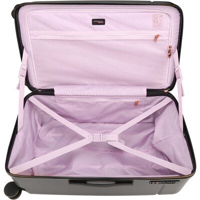 SwissDigital Katy Rose NG Hardside Spinner Luggage Set, Black (SD452725W-01)