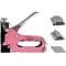 Apollo Tools Stapler with Power Adjustment Knob, Pink/Black (DT5020P)