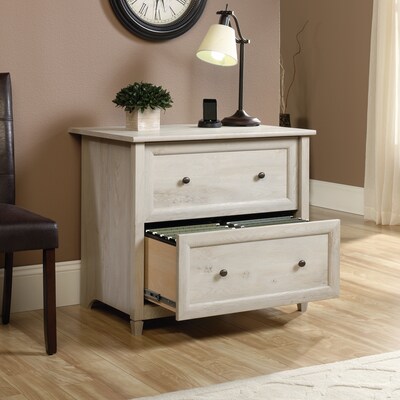 Sauder Edge Water 2-Drawer Lateral File Cabinet, Letter/Legal Size, Chalked Chestnut (418796)