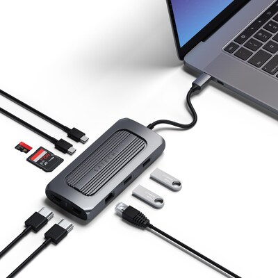 Satechi USB-C Multiport MX, Space Gray (ST-UCMXAM)