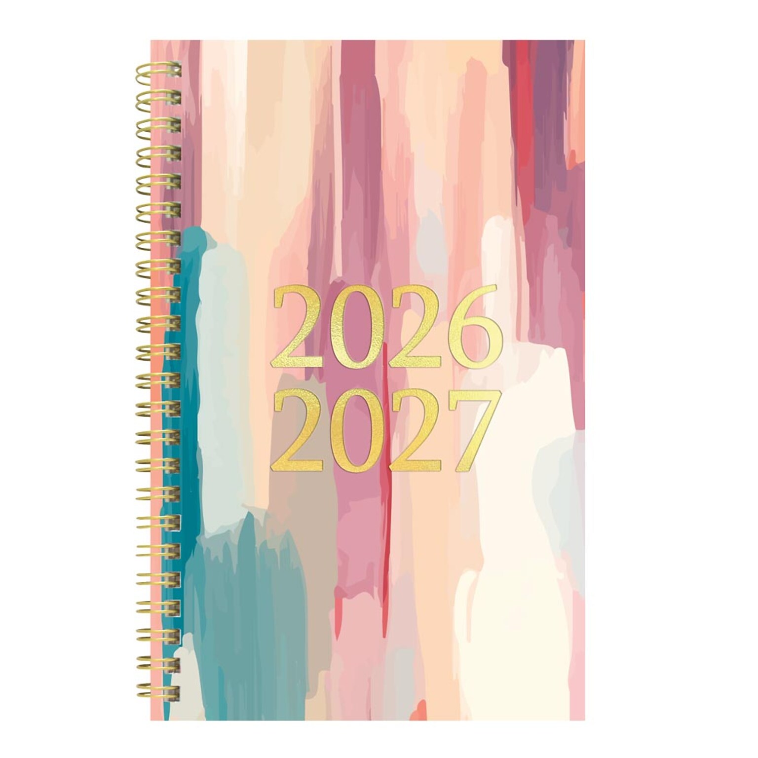 2026-2027 Blueline Academic 8 x 5 Weekly & Monthly Planner, Poly Cover, Splash Waterfalls  (CA114PI.02)