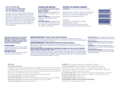 PURELL Healthcare Disinfecting Wipes, 72 Wipes/Pack  (9370-12)