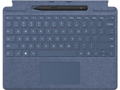 Microsoft Signature Keyboard with Slim Pen 2 for Surface Pro 9/8/X, Sapphire (8X6-00097)