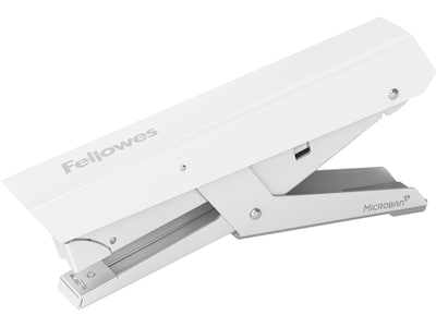 Fellowes LX890 Hand-Held Stapler, 40-Sheet Capacity, White (5014701)