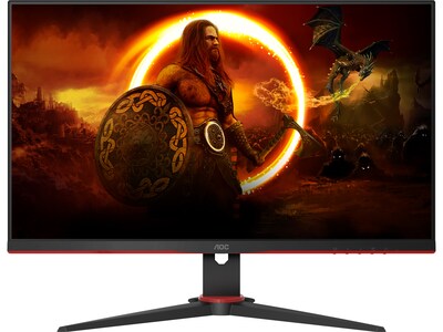 AOC Hero 23.8 240 Hz LCD Gaming Monitor, Black/Red (24G2ZE)