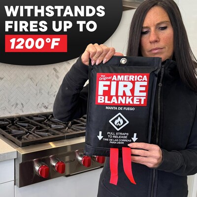 America Class AB Fire Blanket, 5/Pack (AFB5)