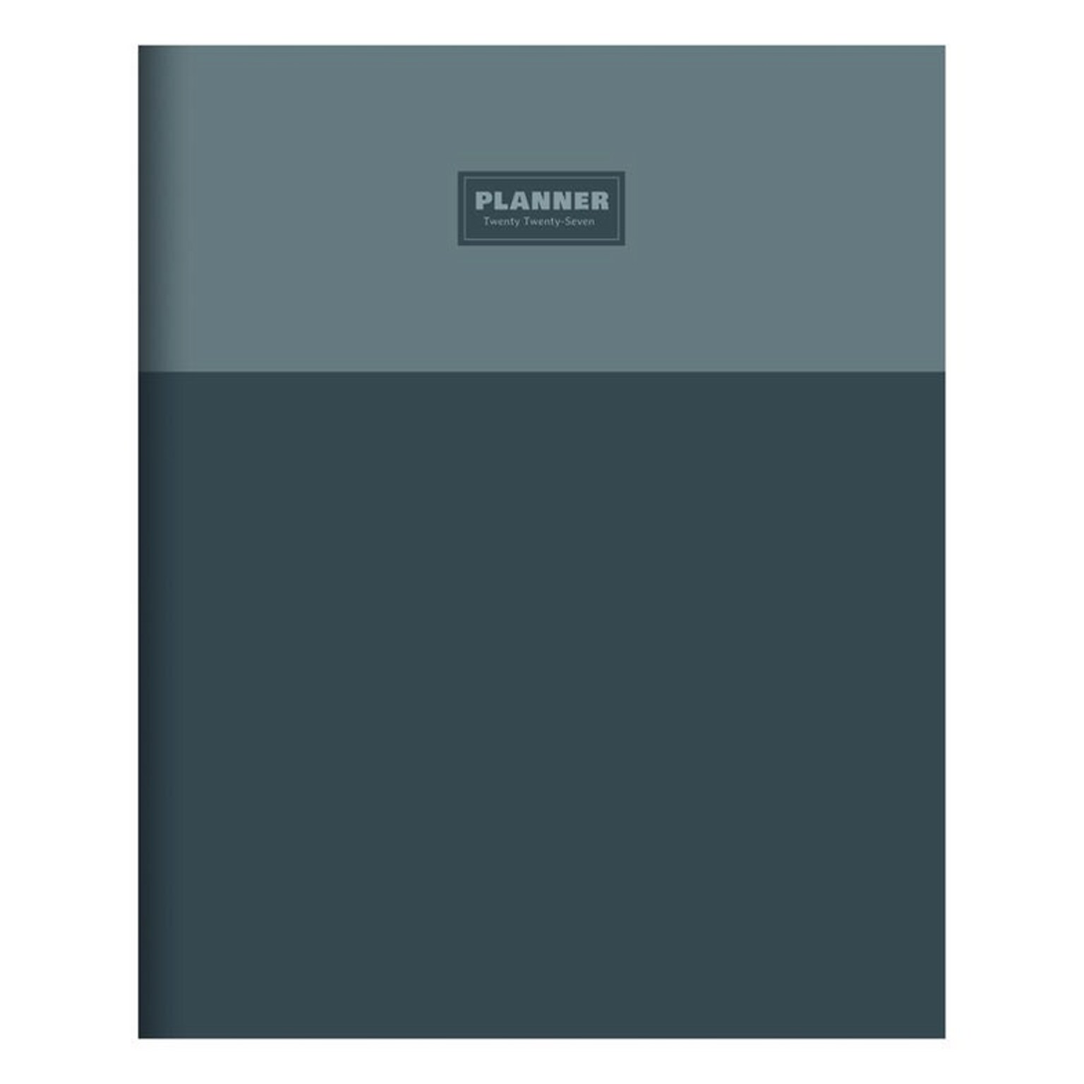 2027 TF Publishing Blue Blocks 6.5 x 8  Monthly Standard Planner, Paperboard Cover, Multicolored (27-4200)