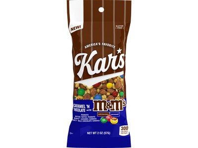 Kar's M&M's Caramel 'N Chocolate Gluten Free Trail Mix, 2 oz., 12 Bags/Box (8959)