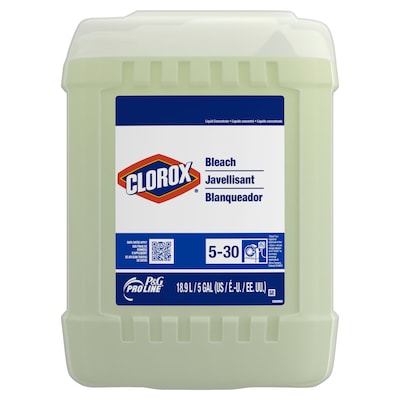 P&G ProLine Professional Clorox Antibacterial Bleach, 5 Gallon (70678)