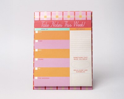 Ban.do Week to Week Desk Planner