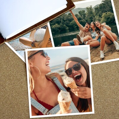 HP Sprocket 3.5 x 4.25" Zink Sticky-Backed Photo Paper, 20 Sheets/Pack (HPIZ3X420)