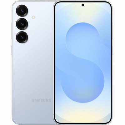 Samsung Galaxy S25+ 5G Unlocked Cell Phone, 256GB, Icy Blue (SM-S936ULBAXAA)