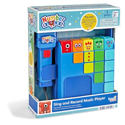 hand2mind Numberblocks Sing and Record Music Player  (H2M-96941)