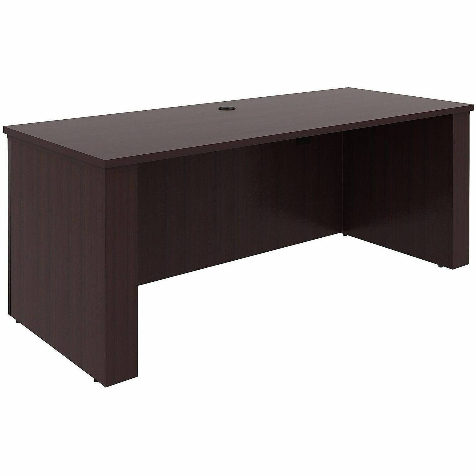 Lorell Essentials 72W Sit to Stand Workstations Desk, Espresso Brown (LLR69643)
