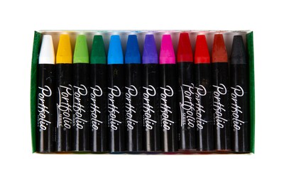 Crayola Portfolio Series Oil Pastels, Assorted Colors, 12/Pack (52-3612)