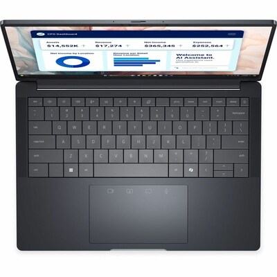Dell Pro 14 Premium 14" AI Laptop, Copilot+ PC, Intel Core Ultra 7 268V, 2.2GHz, 32GB RAM, 512GB SSD, Windows 11 Pro (FK5CT)