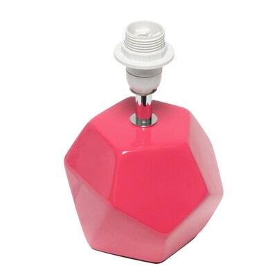 Simple Designs 10.24" LED Table Lamp, Pink (LT2065-PNK)