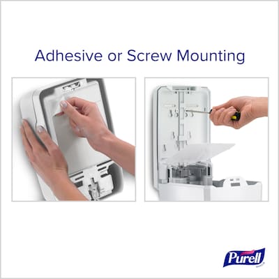 Purell CS4 Wall Mounted Hand Sanitizer Dispenser, White (5121-01)