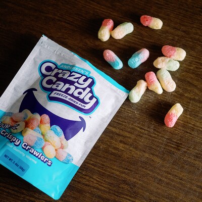 Gift of the Week - Crazy Candy Freeze-Dried Sour Crispy Crawlers