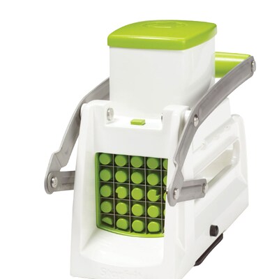 Starfrit Pro Multiuse Fry Cutter, White & Green (092919-002-0000)