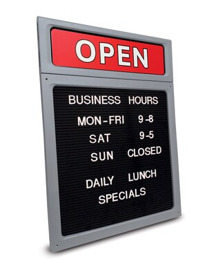 Cosco Open/Close Outdoor Sign, Multicolored (098221)