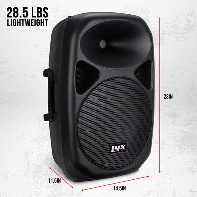 LyxPro 12 Inch Portable PA Speaker (LYXSPA12)