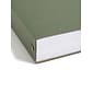 Smead Hanging File Folders with Box Bottom, 2" Expansion, Letter Size, Standard Green, 25/Box (64259)