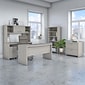 Bush Business Furniture Echo 60"W Credenza Desk, Gray Sand (KI60206-03)