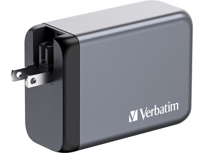 Verbatim USB Type-A/USB Type-C Wall Charger, Gray (32205)