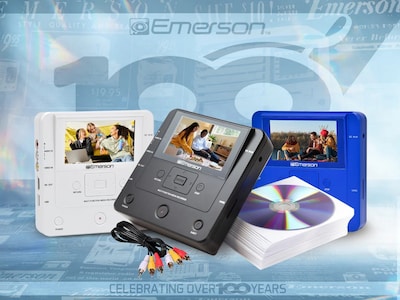 Emerson EMT-1200 Multimedia Recorder with 4.3-In LCD Screen: Record Videos, Music, and Photos from Phone to DVD (EMT-1200 - BL)