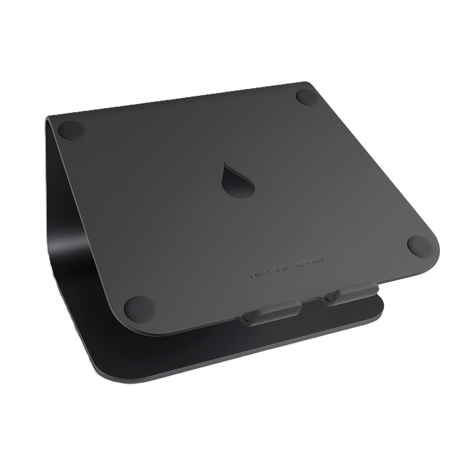 Rain Design mStand360 10.3  Aluminum Laptop Stand with Swivel Base, Black (10076)
