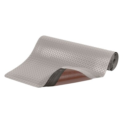 NoTrax Cushion Trax Anti-Fatigue Commercial Specialty Floor Mat, 36" x 24", Gray (479S0023GY)