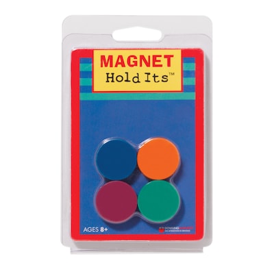 Dowling Magnets Ceramic Disc Magnets, 1", 8 Per Pack, 6 Packs (DO-735012-6)