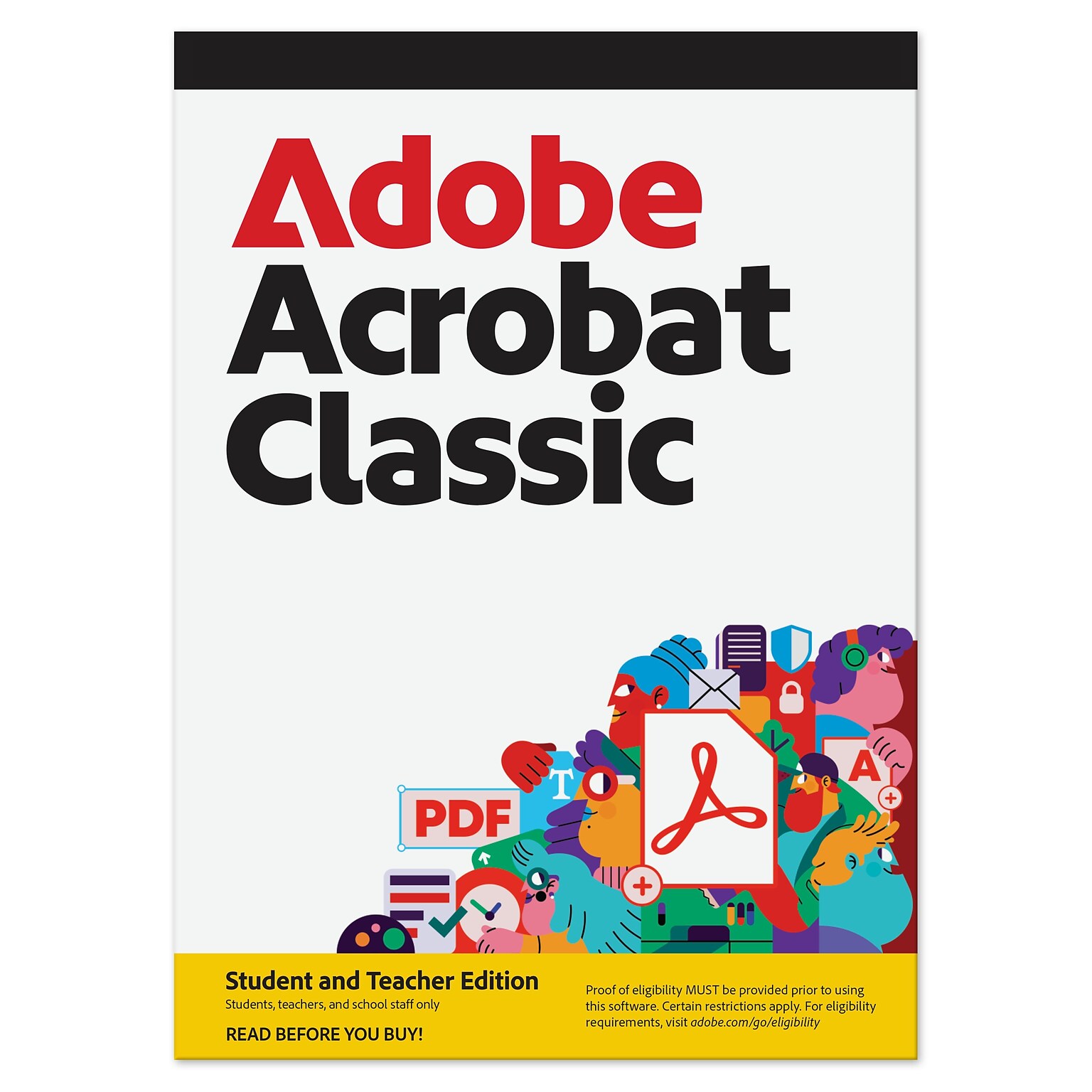 Acrobat Classic: Student and Teacher Edition for 1 User, Windows and Mac, Download (30006797)