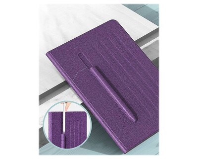 SaharaCase Multi-Angle Folio Case for iPad Pro 11 (2nd, 3rd, 4th Gen 2020-2022) (M2 2024/M3 2025), Purple (TB00009)