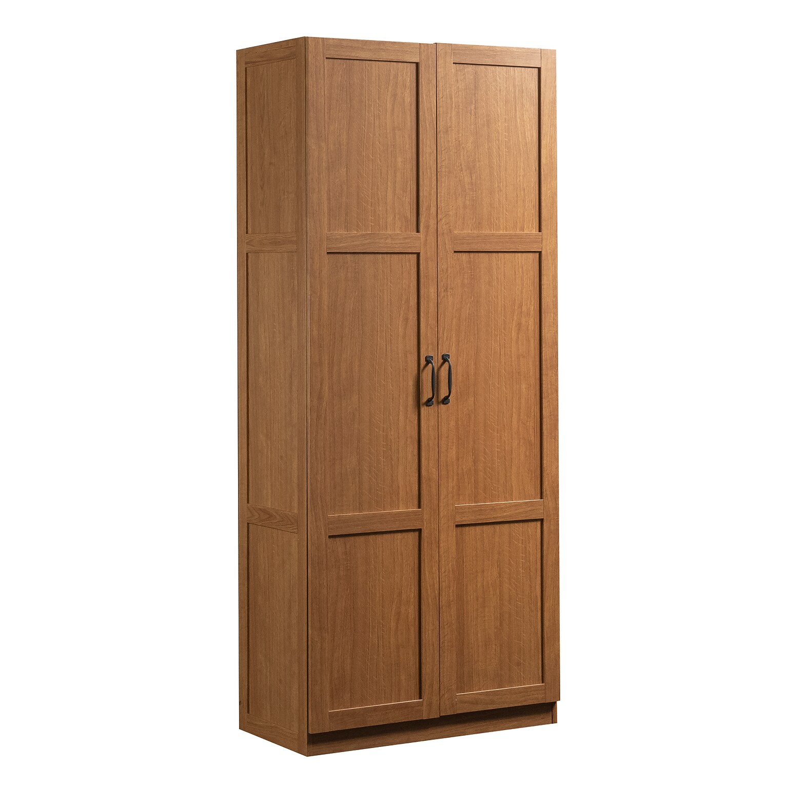 Sauder Select 71H Storage Cabinet with 4 Shelves, Highland Oak (419188)