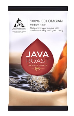 Java Roast Gourmet Coffee Fraction Pack, Medium Roast, 1.25 oz., 42/Carton (BHS50366X)