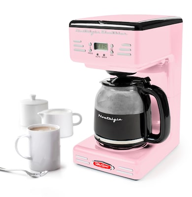 Nostalgia 12-Cups Automatic Coffee Maker (RCOF12PK)