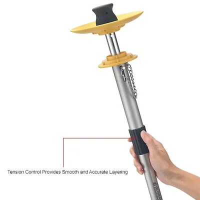 Global Industrial Stretch Wrap Dispenser For 12-20"W Roll, Extended Reach (244294)