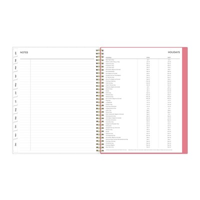 2026 Blue Sky Fly By 8.5" x 11"  Weekly & Monthly Planner, Plastic Cover, Multicolored (140195-26)