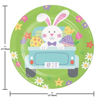 Creative Converting Hippity Hoppity Easter Tableware Kit, Serves 8 (DTC9197E2A)