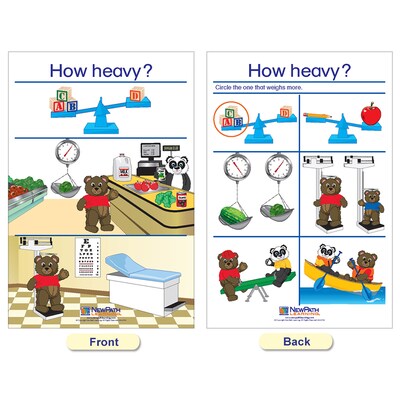 NewPath Learning Measurement Bulletin Board Charts, English Edition, 12 x 18, 5/Set (NP-930228)