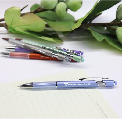 Custom Ultima Comfort Luster Stylus Gel Pen