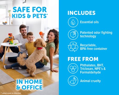 Bright Air Max Scent Gems Solid Air Freshener, Cool & Clean Scent, 12 oz. (900228)