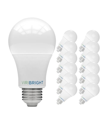 Viribright 15 Watts Warm White LED Household Bulb, 12/Box (651638-12ES)