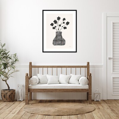 Amanti Art Shadow Vessel II by Courtney Prahl Wood Framed Wall Art Print, 33 x 41 (A42676882194)