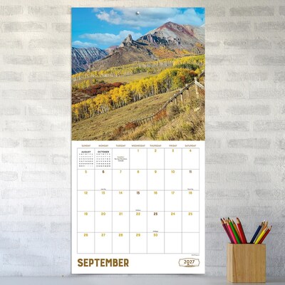 2027 TF Publishing Ranch Life 12" x 12" Monthly Wall Calendar, Multicolored (27-1042)
