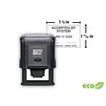 2000 Plus® PrintPro™ Self-Inking Economy Dater 53D, 1-1/8 x 1-11/16