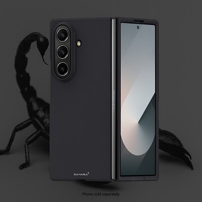 SaharaCase Venture Series Slim Case for Galaxy Z Fold7, Scorpion Black (CP00878)